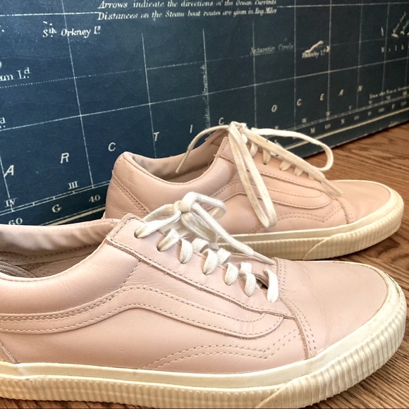 Vans pink low top sneakers size 7 - Picture 3 of 6